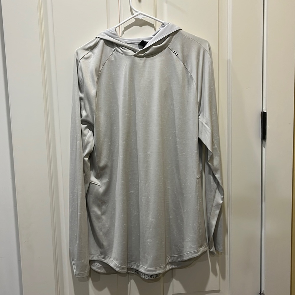 Lululemon Men's Long-sleeved Hooded Pullover - Size Large